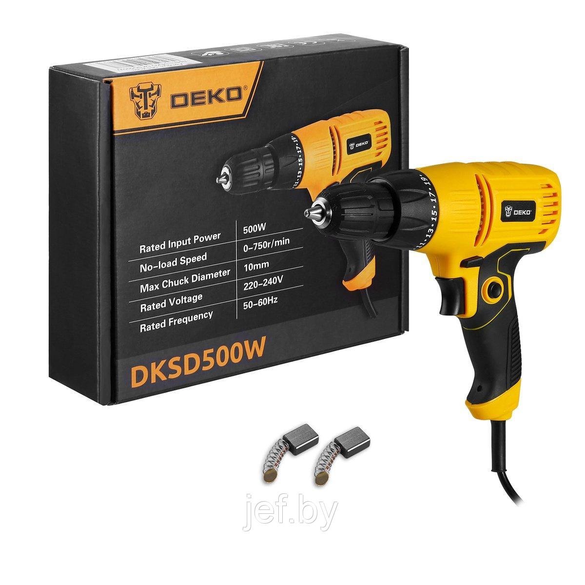 Безударная дрель DKSD500W DEKO 063-4053