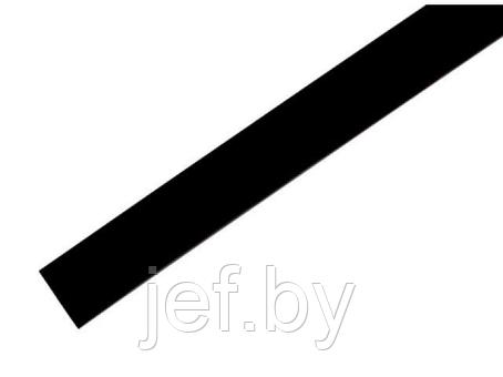 Термоусадочная трубка 18,0 / 9,0 мм черная (упак. 50 шт. по 1 м) REXANT 21-8006, фото 2