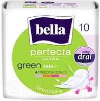 Прокладки гигиенические Bella Perfecta Ultra Green (10шт) (Шаранговича 25)