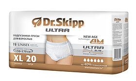 Подгузники-трусы впитывающие Dr.Skipp ULTRA , размер 4 (XL), 20 шт.