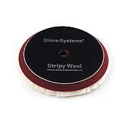 Stripy Wool Pad - Полировальный круг из стриженого меха | Shine Systems | 130мм, фото 2