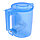 Чайник-мини 0,5л электрический "Капелька", пластик 600 Вт, синий, фото 6