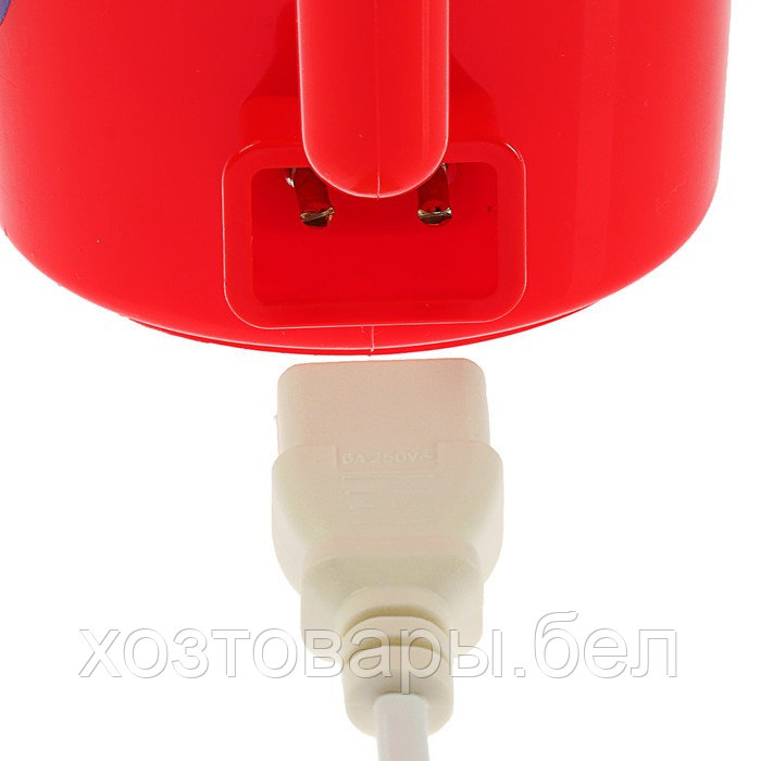 Чайник-мини 0,5л электрический "Капелька", пластик 600 Вт, красный - фото 3 - id-p197858664