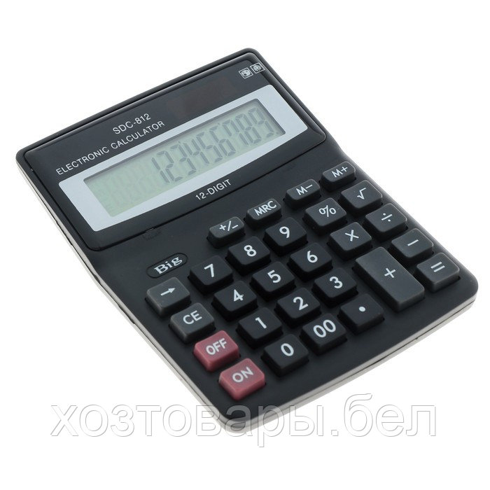 Калькулятор настольный 12-разрядный 812V - фото 2 - id-p197858683