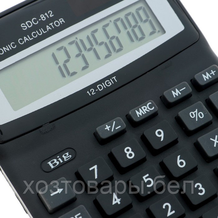 Калькулятор настольный 12-разрядный 812V - фото 3 - id-p197858683