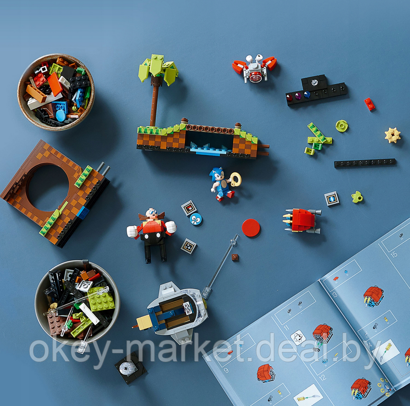 Конструктор Lego Ideas Соник Супер-ежик 21331 - фото 4 - id-p197861753