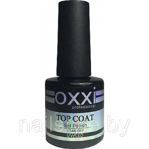 OXXI Top Coat 8 мл - Топ каучуковый с липким слоем - фото 1 - id-p197861791