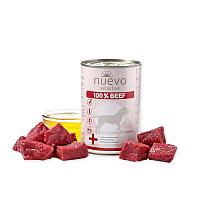 Nuevo sensitive -консервы для собак с чувствительным пищеварением с 100%говядиной.400 г(Германия)