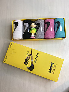 Набор Женских носков Nike 5 шт + брелок