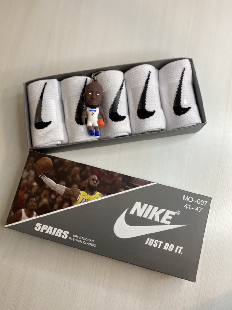 Набор мужских носков Nike 5 шт - фото 1 - id-p197863055