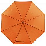 Зонт-трость "Wind", 103 см, темно-оранжевый, фото 2
