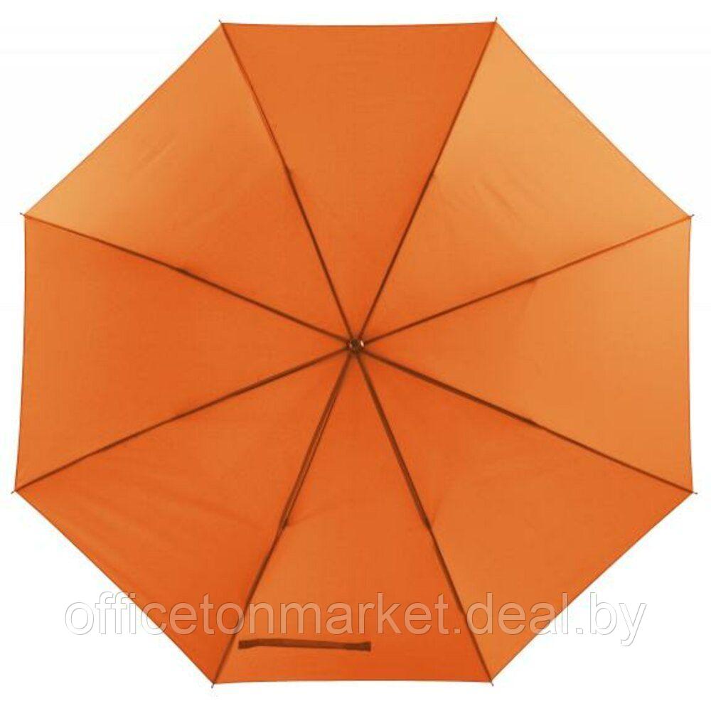 Зонт-трость "Wind", 103 см, темно-оранжевый - фото 2 - id-p141655133