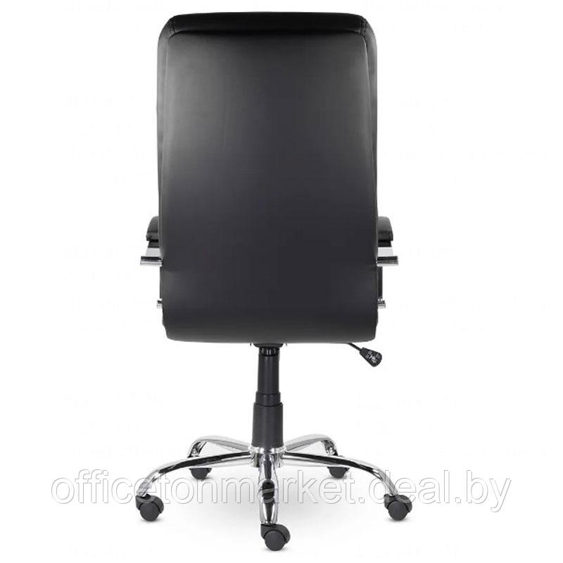 Кресло для руководителя Верона К-10 В хром "Z-11", кожзам, металл, черный - фото 5 - id-p197871079
