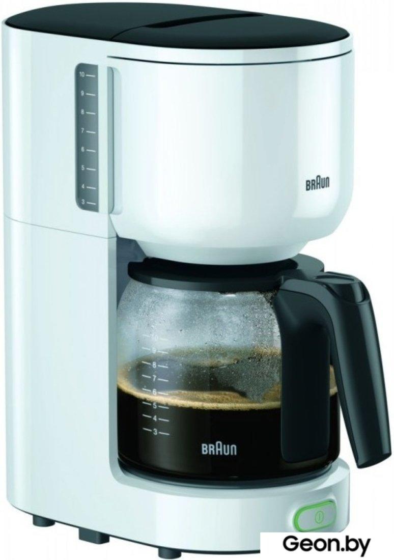 Капельная кофеварка Braun KF3100 WH