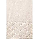 Махровое полотенце банное 90х150 молочное NURPAK 632, фото 3
