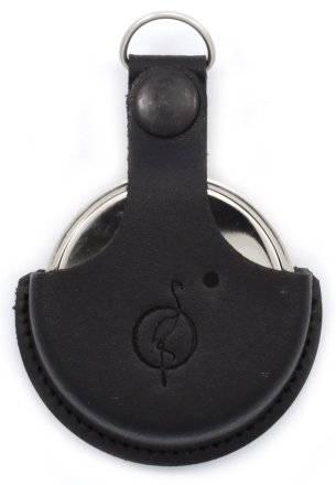 Оснастка металлическая «Компакт» для круглых печатей для клише печати ø40 мм (с подушкой), черный чехол - фото 1 - id-p196985715