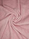 Махровое полотенце банное 90х150 темно-розовое NURPAK 632, фото 3