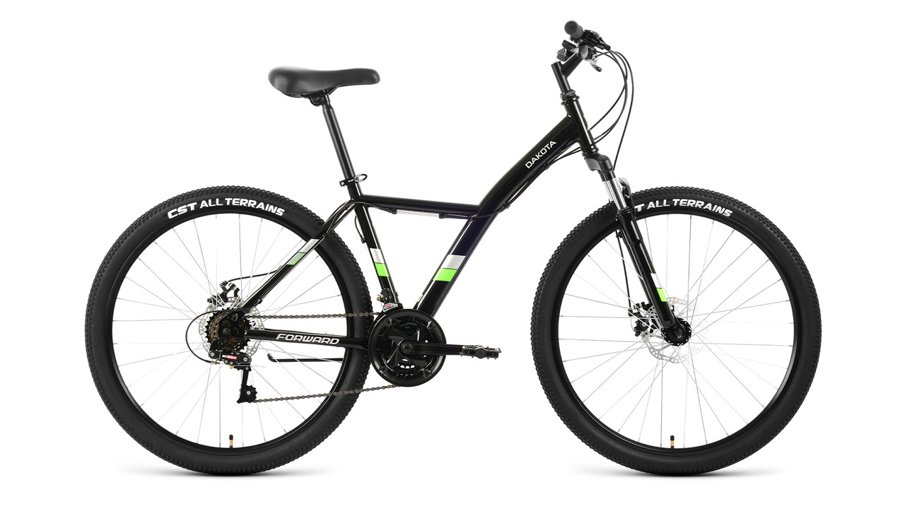 Forward Dakota 27.5 2.0 disc черный/ярко-зеленый