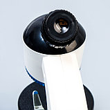 Микроскоп "Юный ученый" кратность до х1200, белый, подсветка, фото 4