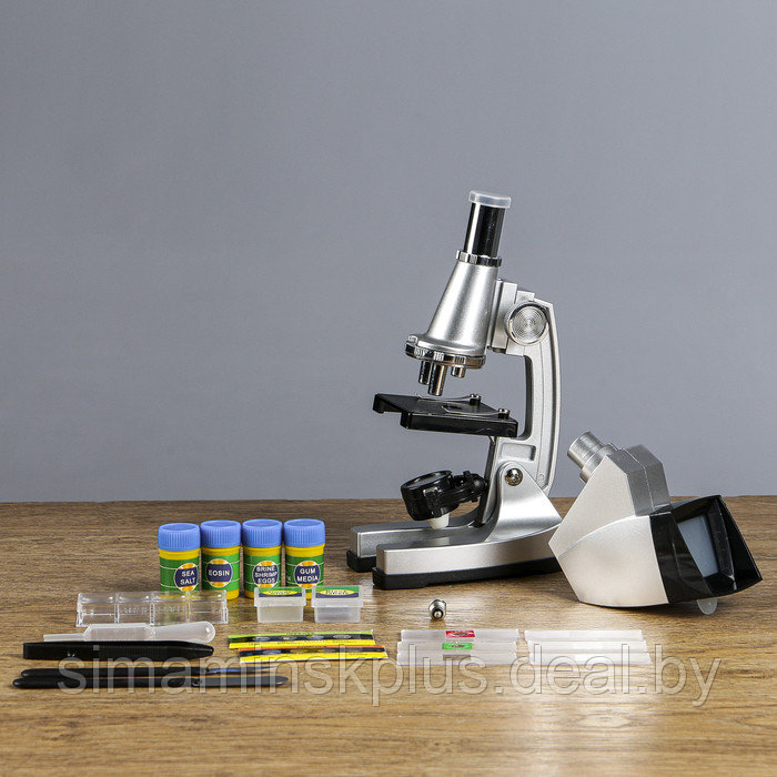 Микроскоп с проектором, кратность увеличения 50-1200х, с подсветкой, - фото 1 - id-p197897260