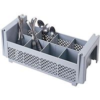 Cambro (США) Кассета для мойки столовых приборов 8 ячеек, серая Cambro /1/6/