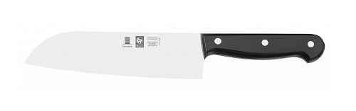 Icel (Португалия) Нож японский Santoku 180/300 мм. черный TECHNIC Icel /1/6/ - фото 1 - id-p188902823