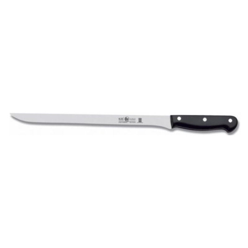 Icel (Португалия) Нож для нарезки ветчины 300/410 мм. черный TECHNIC Icel /1/