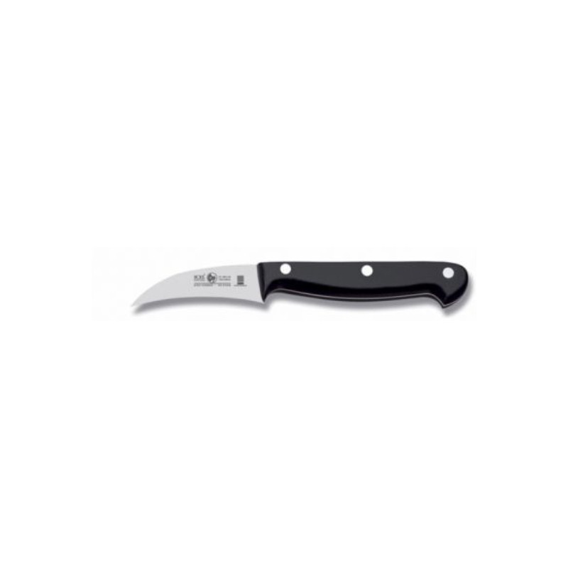 Icel (Португалия) Нож для чистки овощей 60/170 мм. изогнутый, черный TECHNIC Icel /1/12/ - фото 1 - id-p188903119