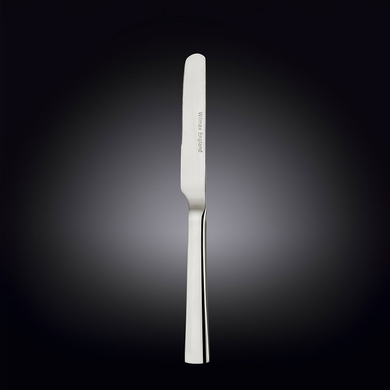 Wilmax (Англия) Нож столовый Мия 18/10 3,5 мм 23,2 см. Wilmax /12/24/144/ - фото 1 - id-p197907560