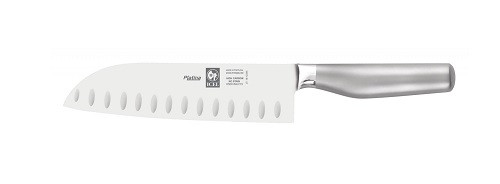 Icel (Португалия) Нож японский Santoku 180/300 мм. с бороздками, кованый PLATINA Icel /1/ - фото 1 - id-p188901820