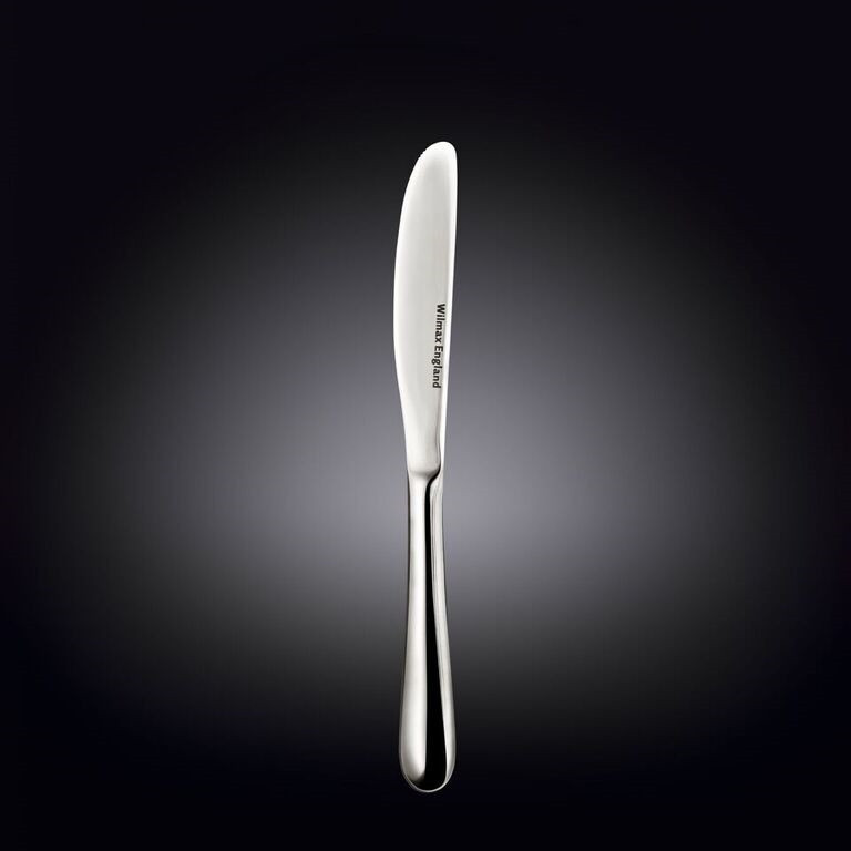 Wilmax (Англия) Нож столовый Стелла 18/10 3,5 мм 21,9 см. Wilmax /12/24/144/ - фото 1 - id-p197907617