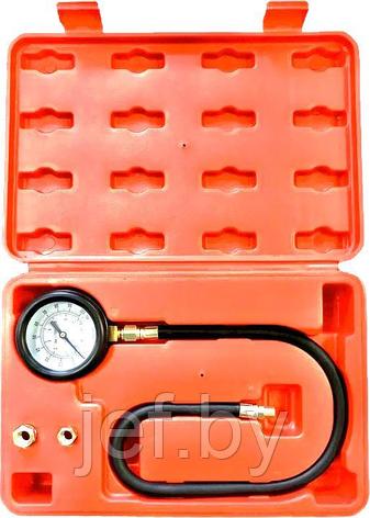 Тестер давления масла в наборе с резьбовыми адаптерами 3 предмета FORSAGE F-912G03, фото 2