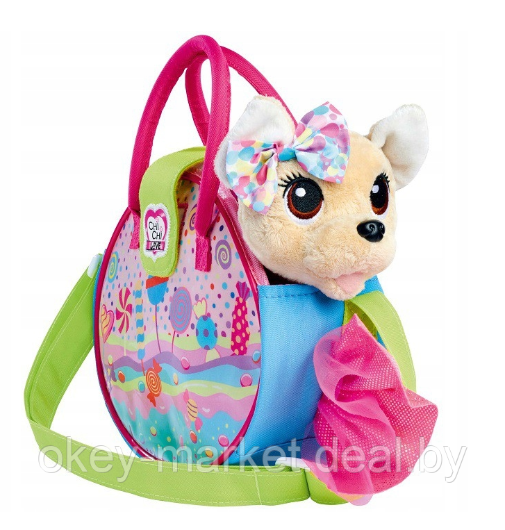 Мягкая игрушка Simba Chi-Chi love Плюшевая собачка в сумочке 5890001 - фото 4 - id-p197919562