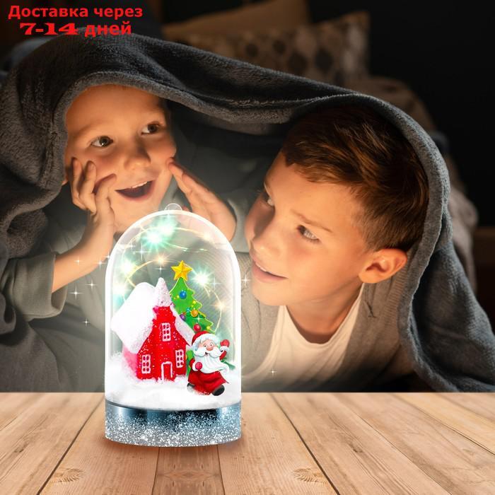 ШКОЛА ТАЛАНТОВ Набор для творчества Новогодний ночник, домик Деда Мороза - фото 5 - id-p197865771