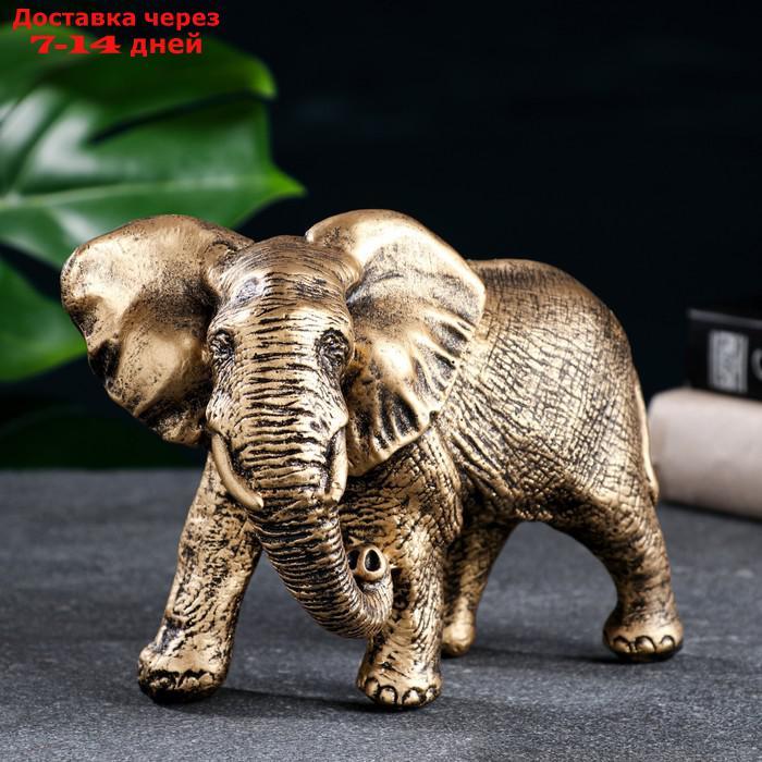 Фигура "Слон африканский" бронза 18х9х13см - фото 1 - id-p197866155