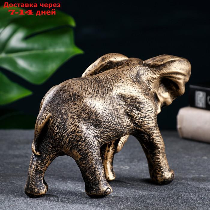 Фигура "Слон африканский" бронза 18х9х13см - фото 3 - id-p197866155