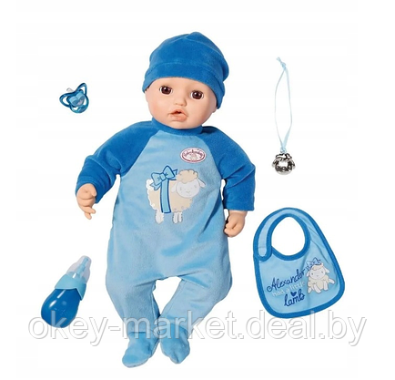 Кукла интерактивная Baby Annabell "Александр", 43 см оригинал, фото 3