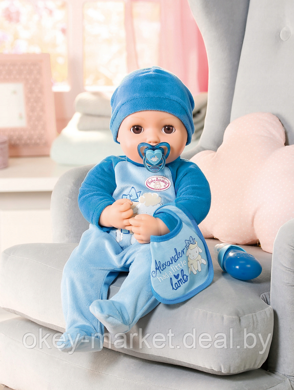 Кукла интерактивная Baby Annabell "Александр", 43 см оригинал - фото 5 - id-p197921391