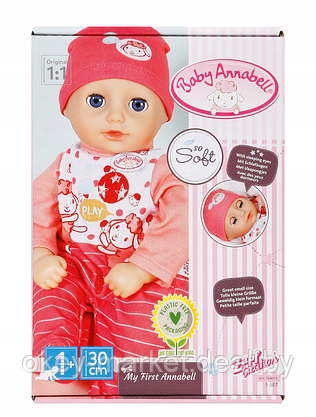 Кукла Baby Annabell Моя первая кукла Анабелль -Zapf Creation 704073, фото 2