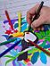 Фломастеры смываемые детские для рисования детей на водной основе Маркеры для скетчинга 24 цвета, фото 6