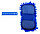 Губка для мойки автомобиля из микрофибры, синий 557014, фото 8