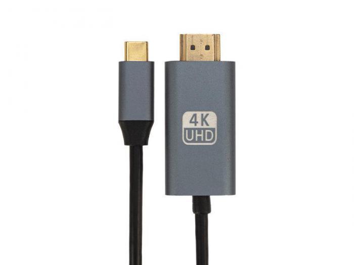 Аксессуар Rexant USB Type-C - HDMI 2m 17-6402 - фото 1 - id-p197922270