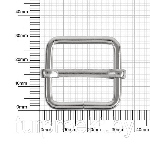 Кольцо WS 25х25мм ( 3,5мм ) никель роллинг
