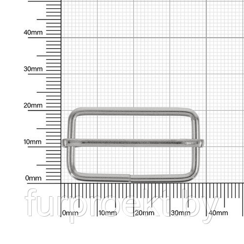 Пряжка 30-31мм никель 2,5мм D