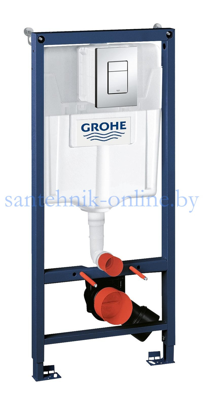 Инсталляция Grohe Rapid SL для подвесного унитаза 50х113х13.5 (38772001) - фото 1 - id-p194658680