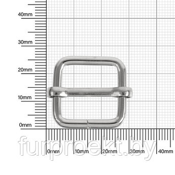 Кольцо WS 20х20мм ( 3,5мм ) никель роллинг