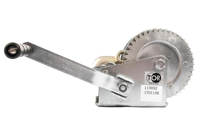 Лебедка ручная TOR ЛН-1200 (LHW) г/п 0,5 т длина
троса 10 м, фото 2