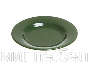 Тарелка глубокая керамическая, 211 мм, круглая, серия Лапсеки, зеленая, PERFECTO LINEA (Супер цена!)