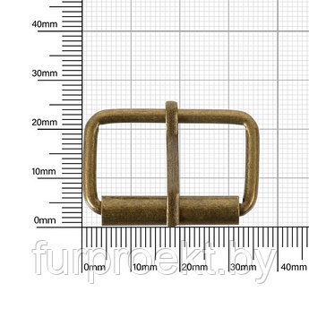 Кольцо овальное RT 30 х 16 мм (3мм) антик роллинг