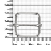 Кольцо WS 25х25мм ( 3,5мм ) никель роллинг D